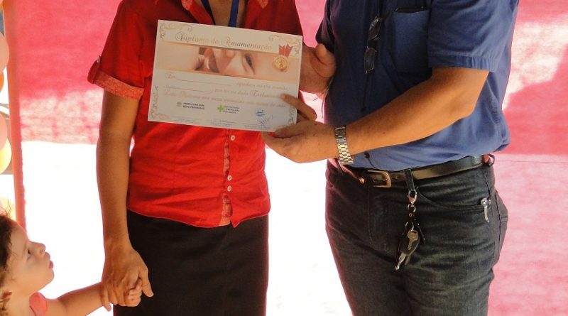 1ª Primeira semana mundial da amamentação e incentivo ao aleitamento é comemorada em Novo Progresso.