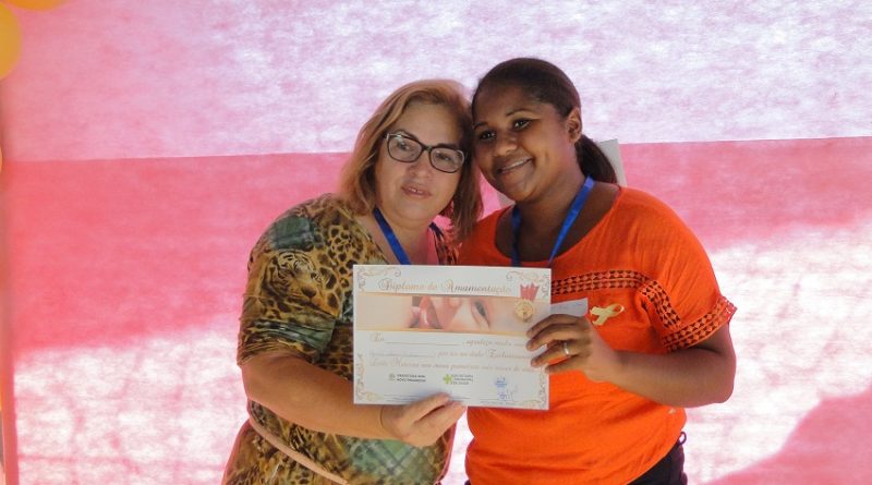 1ª Primeira semana mundial da amamentação e incentivo ao aleitamento é comemorada em Novo Progresso.