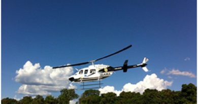 Helicóptero do Ibama foi usado para lazer com funcionários do órgão em Novo Progresso.