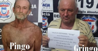 Juarez Hoffmann é irmão de Valecir Hoffmann, preso no dia 18 de novembro de  2016 em Colniza (MT) (Foto:Divulgação Policia).
