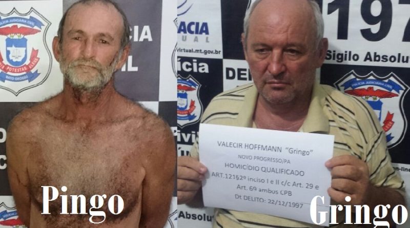 Juarez Hoffmann é irmão de Valecir Hoffmann, preso no dia 18 de novembro de  2016 em Colniza (MT) (Foto:Divulgação Policia).