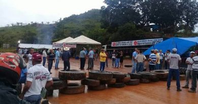 Bloqueio da rodovia em Novo Progresso