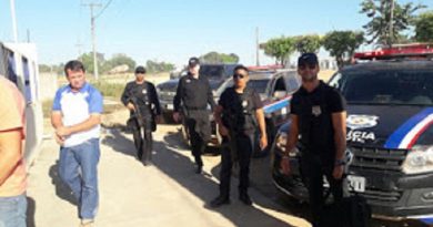 Em Junho daquele  uma operação Conjunta entre  Policiais Civis de Novo Progresso e do Baixo Amazonas  para prender envolvidos em assalto de bovinos na região.(Foto Divulgação Policia)