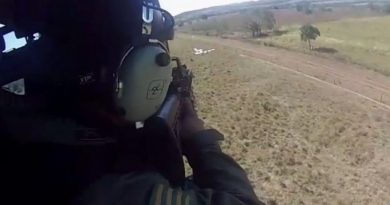 Aeronave foi interceptada pela FAB e desobedeceu ordem de pouso em aeródromo (Foto PM GO)