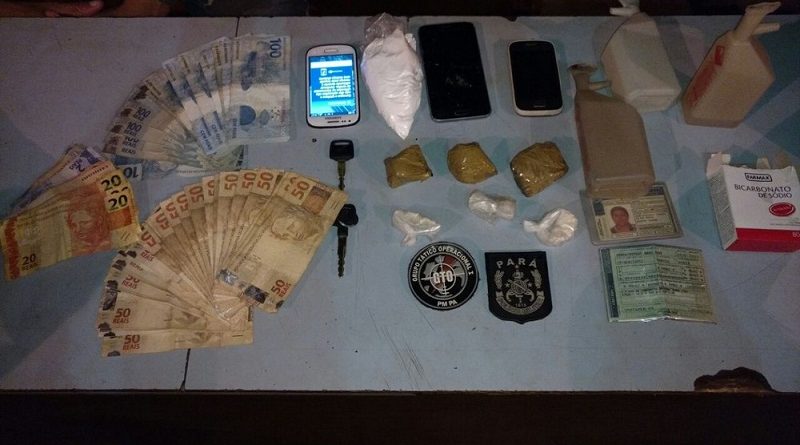 drogas-dinheiro-e-outros-materiais-apreendidos