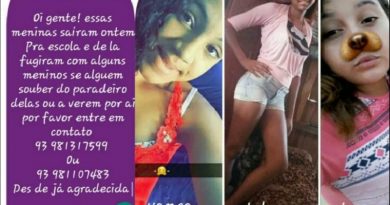 Foto divulgada pela avo nas redes sociais pedindo ajuda para encontrar.
