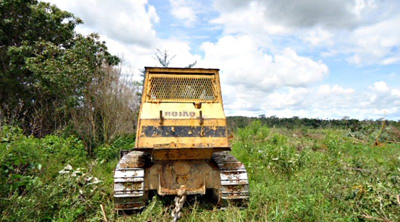 Manaus- AM- Brasil- 22/03/2015- O desmatamento da Amazônia foi de 42 quilômetros quadrados em fevereiro de 2015, um aumento de 282% em relação ao mesmo mês do ano anterior, quando foram devastados 11 quilômetros quadrados.Os números são do SAD (