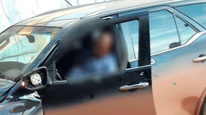 Veiculo onde prefeito foi assassinado