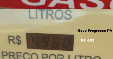 Menor preço encontrado para venda no varejo em Novo Progresso (Foto:Marcelo via whatsapp)