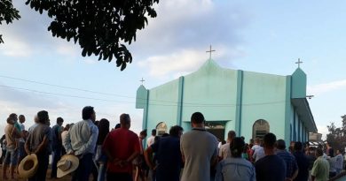 Missa de corpo presente na Capela São José (Foto:WhatsApp)