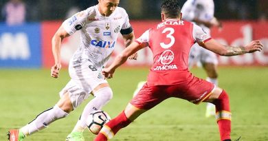 Santos x Santa Fe Copa Libertadores - abril 2017 (Djalma Vassão/Gazeta Press)