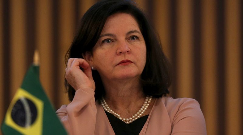 WJDODGE1 - RIO DE JANEIRO - RJ - 24/04/2018 - DODGE/MUSEU POLITICA OE -  A procuradora Geral da República, Raquel Dodge, durante a abertura da Conferência Internacional Proteção do Mar e Combate á Poluição Marinha, realizada no Museu do Amanhã na Praça Maua na zona portuaria do Rio de Janeiro.  FOTO: WILTON JUNIOR/ESTADÃO