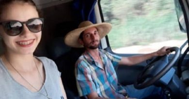 O casal de Mariane Bonotto e Diego Palangani;