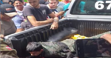 população comemorou ação da policia militar(Foto:WhatsApp)