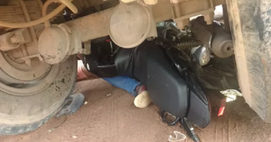 caidente com carreta em santarem