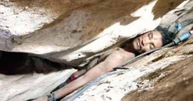 homem fica preso na motanaha