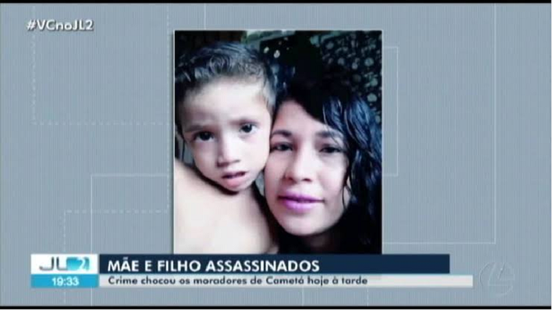 Me E Filho De 10 Anos So Assassinados Em Camet No PA Folha Do