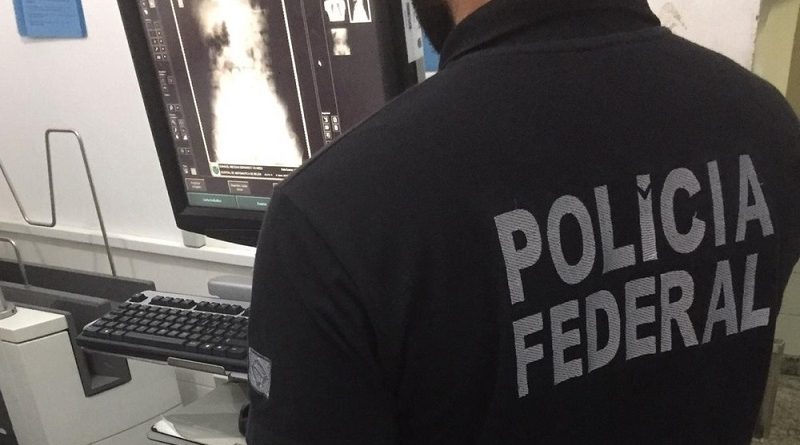 PF prende suspeitos de tráfico internacional de drogas no Aeroporto Internacional de Belém. — Foto: Reprodução / Assessoria Polícia Federal