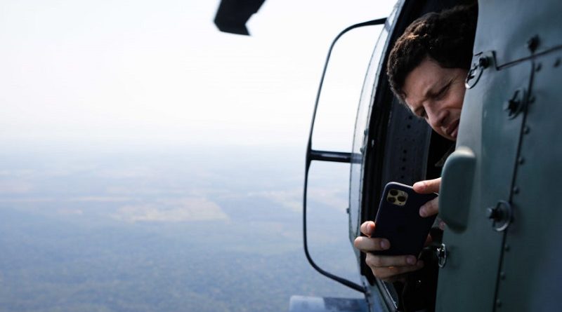 Ministro Ricardo Salles, Meio Ambiente, participa da Operação Verde Brasil 2, do Ibama, durante o combate ao garimpo Clandestino no Pará, minicío de Jacareacanga (PA). Sergiom Lima 05.08.2020