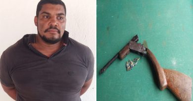 Lucinei Gabriel da Silva, de 33 anos, foi preso ele é suspeito de participar do homicídio de Jackson Fernandes Guimarães, de 27 anos, e da tentativa de homicídio de Marcio Minas Silva Borges de 39 anos no distrito de Moraes Almeida município de Itaituba.