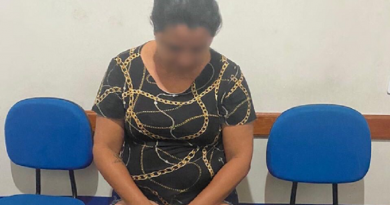 mulher presa facção