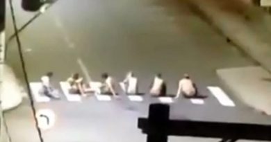 Moradores foram feitos reféns na madrugada desta terça-feira em Criciúma — Foto: Redes sociais/ Reprodução