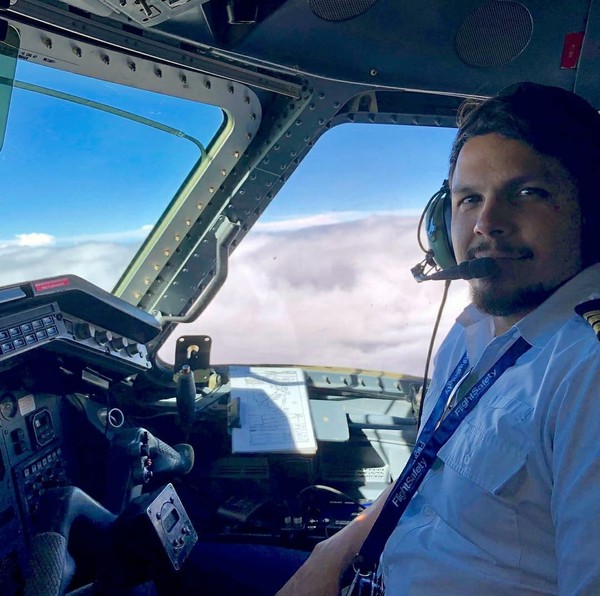Piloto de avião Antônio Sena conhecido como Toninho Sena — Foto: Reprodução/Redes sociais