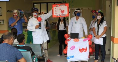 Informações sobre Como se tornar um doar, na recepção do HMIB- Comunicação Pró-Saúde