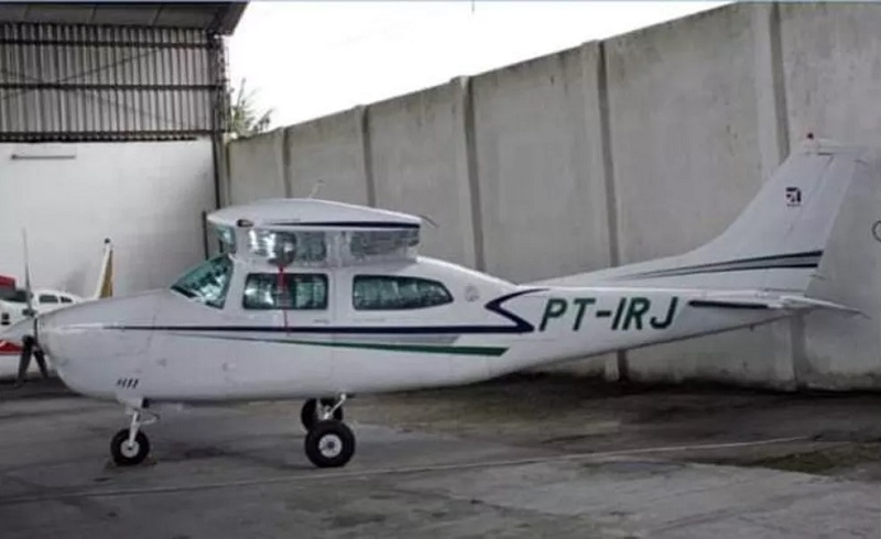 Avião Cessna 210 PT-IRJ desapareceu em viagem de Alenquer para garimpo — Foto: Reprodução/Redes Sociais 