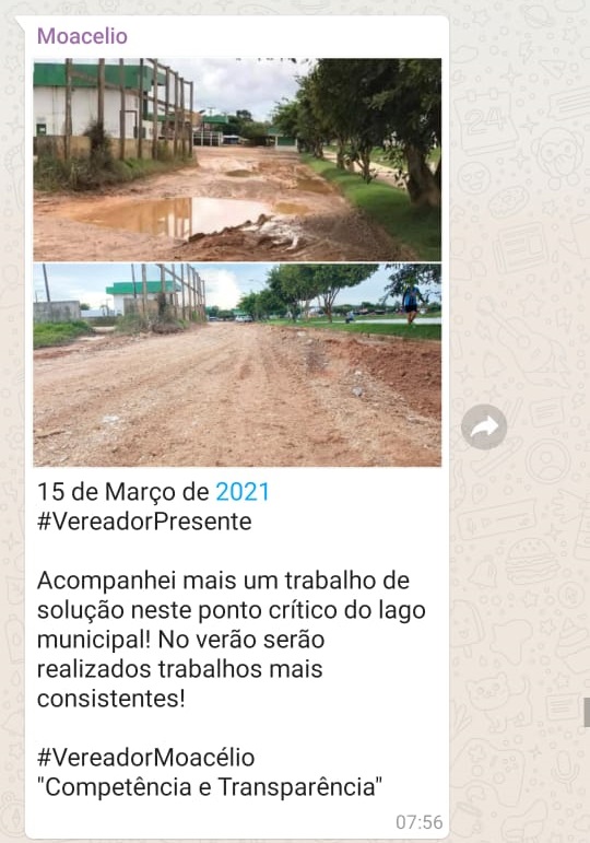 (Foto:Reprodução WhatsApp)