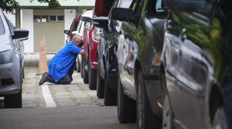 Belém,Pará, Brasil. Atendimento Depártamento de transito do Estado do Pará