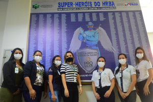 Colaboradores do setor de Gestão de Pessoas do HRBA - Foto Comunicação Pró-Saúde(1)