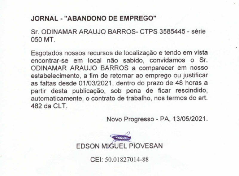 abadono