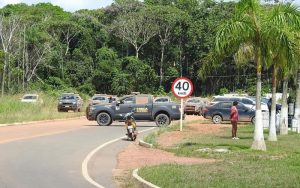 Força Nacional faz segurança no aeroporto de Jacareacanga