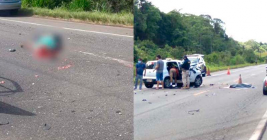 homem morre acidente