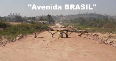 Ponte interditada da Avenida Brasil (Foto:Arquivo JFP)