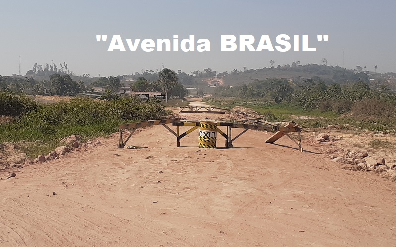 Ponte interditada da Avenida Brasil (Foto:Arquivo JFP)