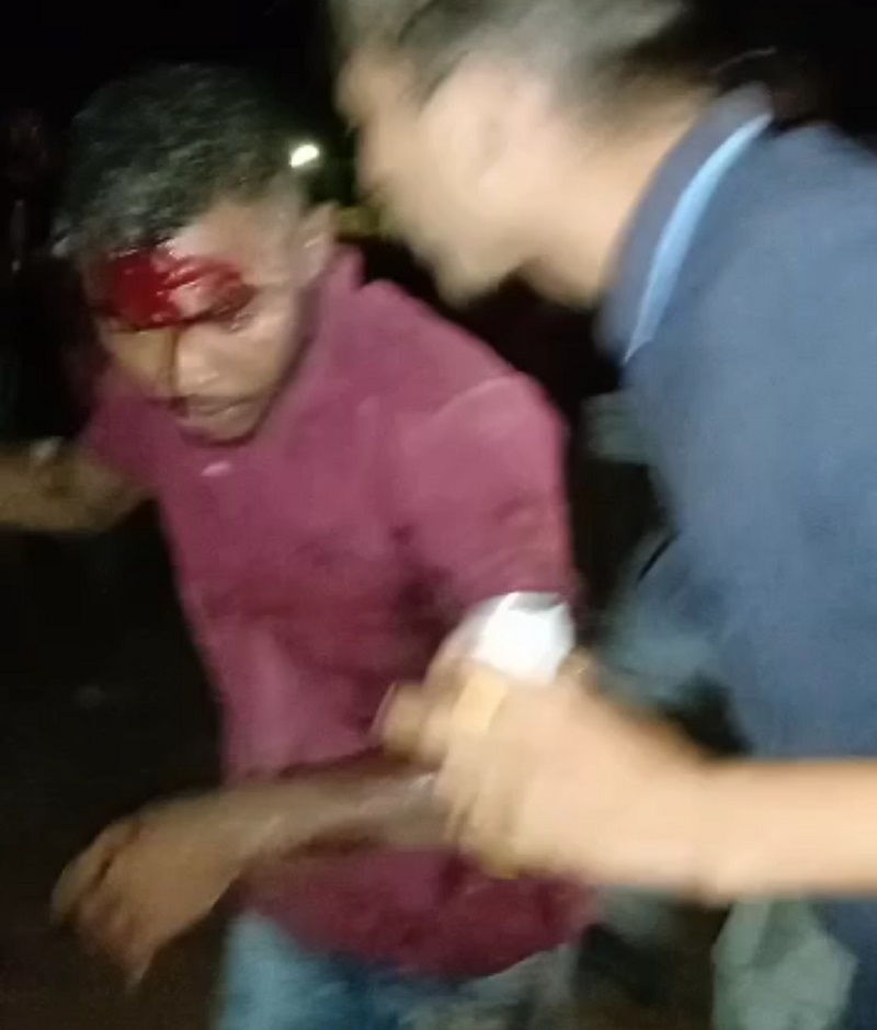 CURUGITA, também foi esfaqueado por Deivid que fugiu (Foto:Reprodução)