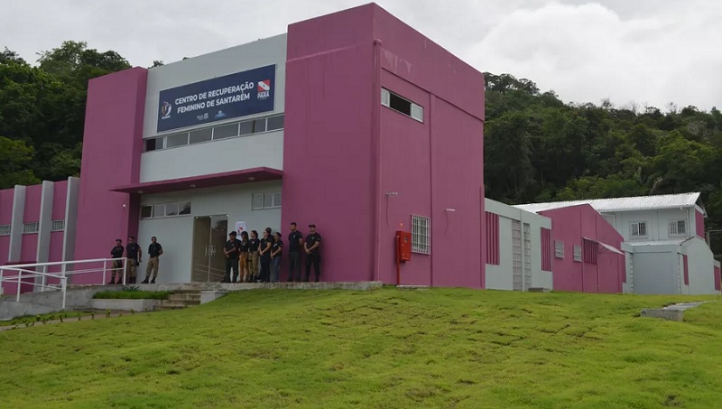 Centro de Recuperação Feminina de Santarém, no Pará — Foto: Adonias Silva/G1 