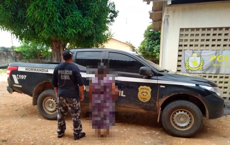  Prisão ocorreu na manhã desta quarta-feira (15), em Normandia. — Foto: Polícia Civil/Divulgação