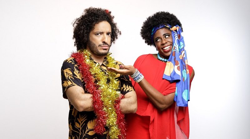 Júnior e Mainha, personagens da websérie Na Rédea Curta. FOTO DIVULGAÇÃO