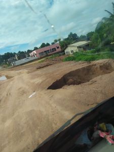 Local proximo bairro indsutrial onde foi encontrado