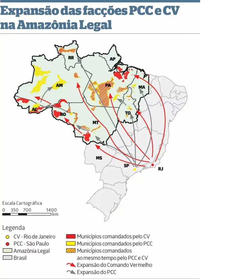  Arte com base em mapas da pesquisa da Uepa / FBSP (Alynne Cid / O Liberal)