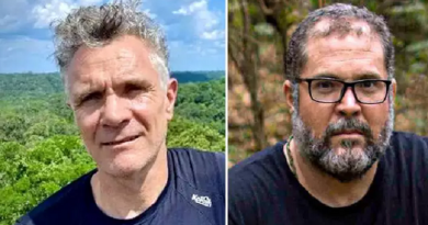 Dom Phillips e Bruno Pereira - Foto:Reprodução