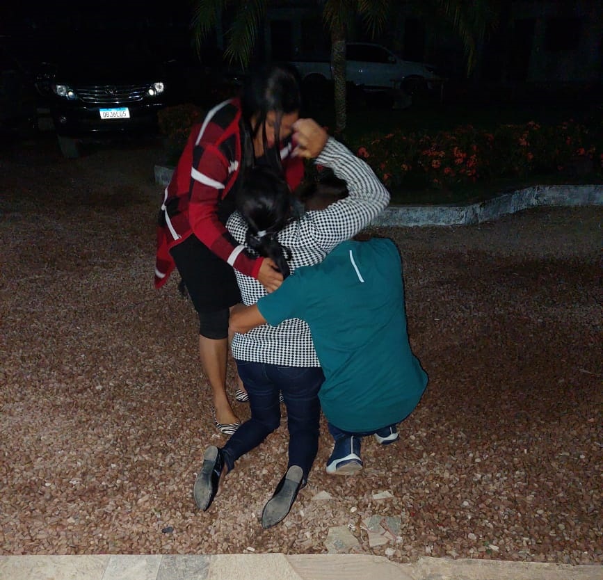 Acusada feliz com o resultado