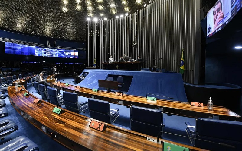  Plenário do Senado — Foto: Jefferson Rudy/Agência O Globo