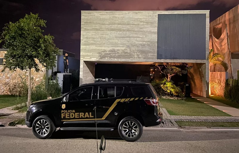 Polícia Federal cumpre mandado de prisão e busca e apreensão nesta terça-feira (19) em Sorocaba, no interior de São Paulo. — Foto: Acervo pessoal