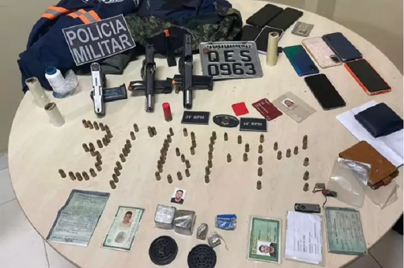 Material apreendido Material apreendido (Divulgação / Polícia Civil)