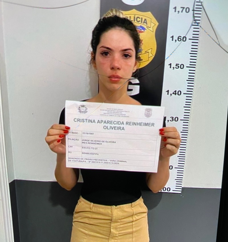 Cris Reinheimer, é apontada nas investigações como tesoureira da associação criminosa que desviava cargas de grãos em Miritituba. (Foto:Divulgação)