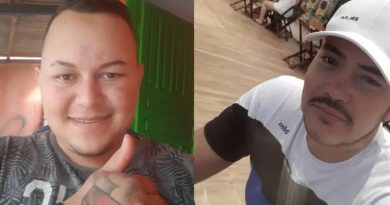 Edgar Ricardo de Oliveira, de 30 anos, e Ezequias Souza Ribeiro, de 27 anos, foram identificados como os autores do crime. — Foto: Reprodução

Esses são os autores da chacina no Jardim Lisboa em Sinop. Edgar Ricardo de Oliveira, 30 anos e Ezequias Souza Ribeiro, 27 anos.  Qualquer informação chame a polícia 190